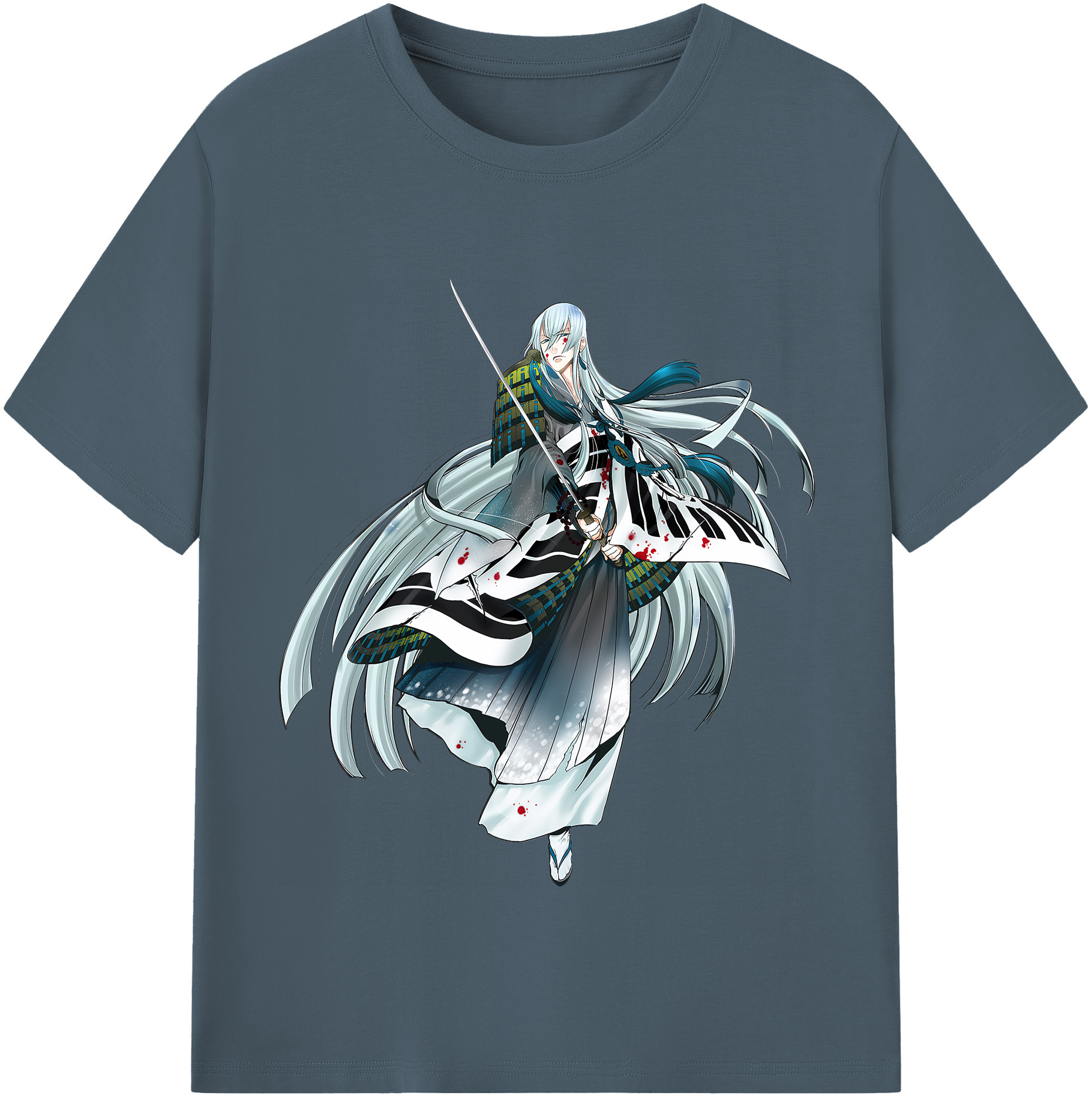 （画像用） 刀剣乱舞 Touken Ranbu 綿100％半袖Tシャツ（フロントプリント）